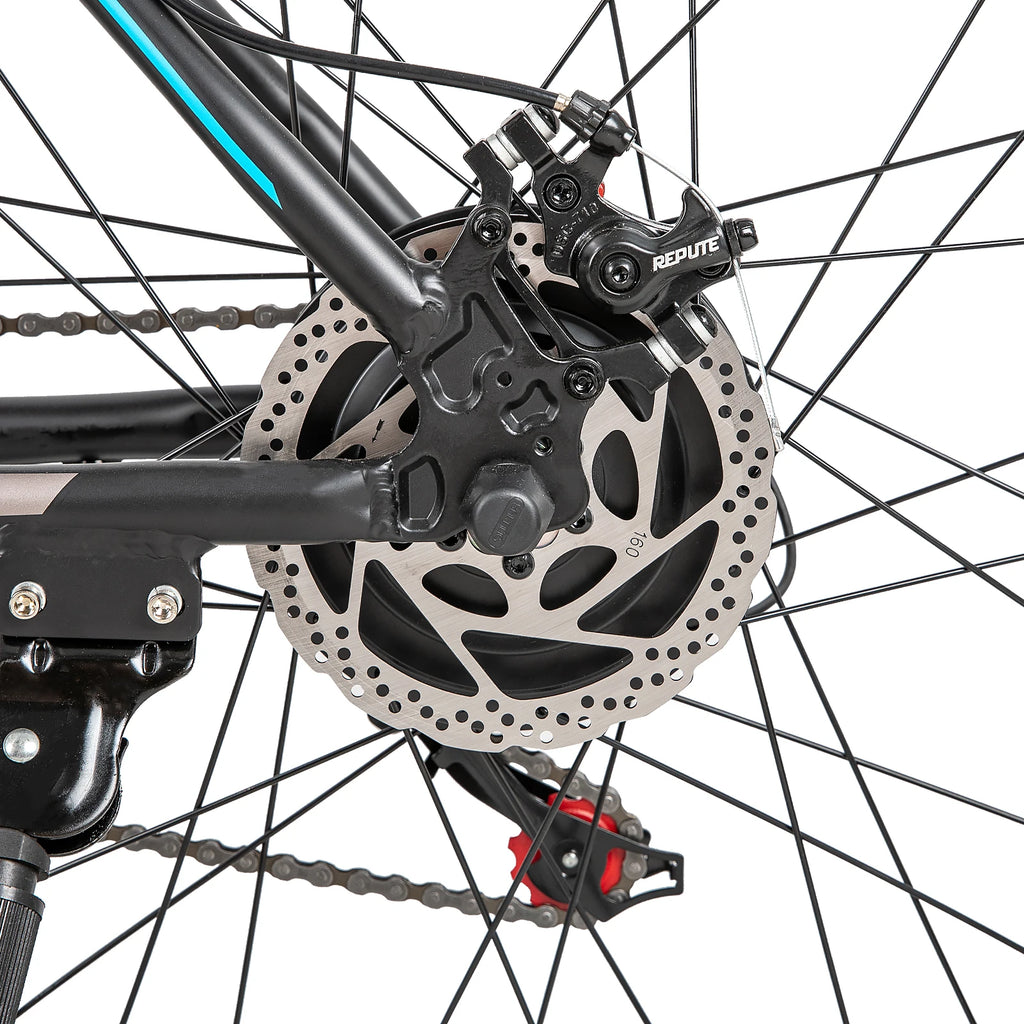 26/27/29-Inch 21-Speed Rear Hub Motor Aluminum Alloy Frame Suspension Fork Fast Delivery Electric Mountain Bike