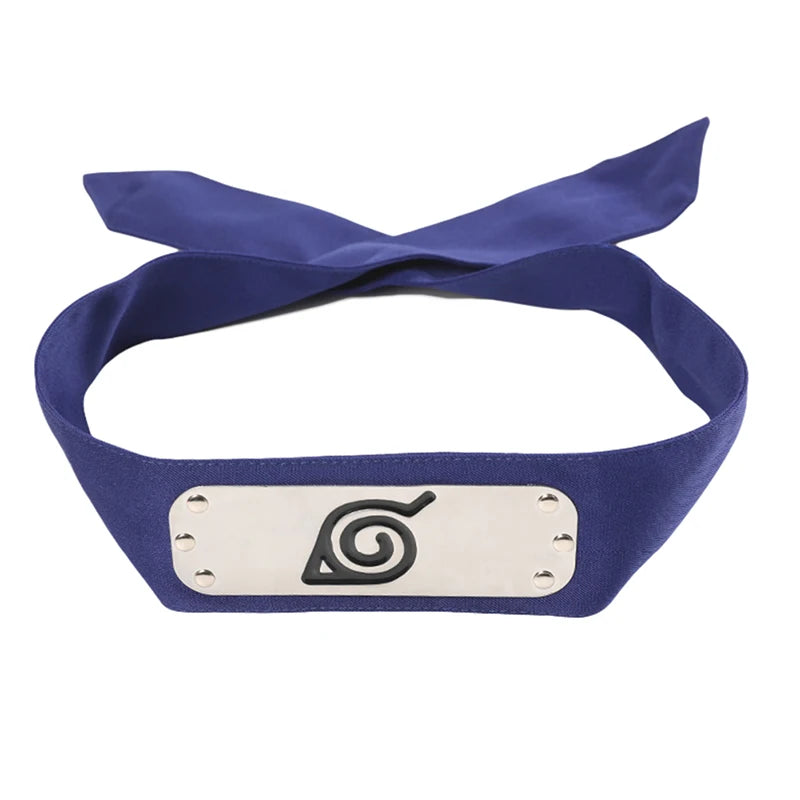 NARUTO Itachi Sasuke Kakashi Namikaze Minato Sakura Hinata Official Authorization Cosplay Ninja Headband Hairwear