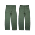 Red Tornado 15oz Heavyweight Cotton Sateen OG-107 Fatigue Pants Vintage Military Style Men's Casual Trousers
