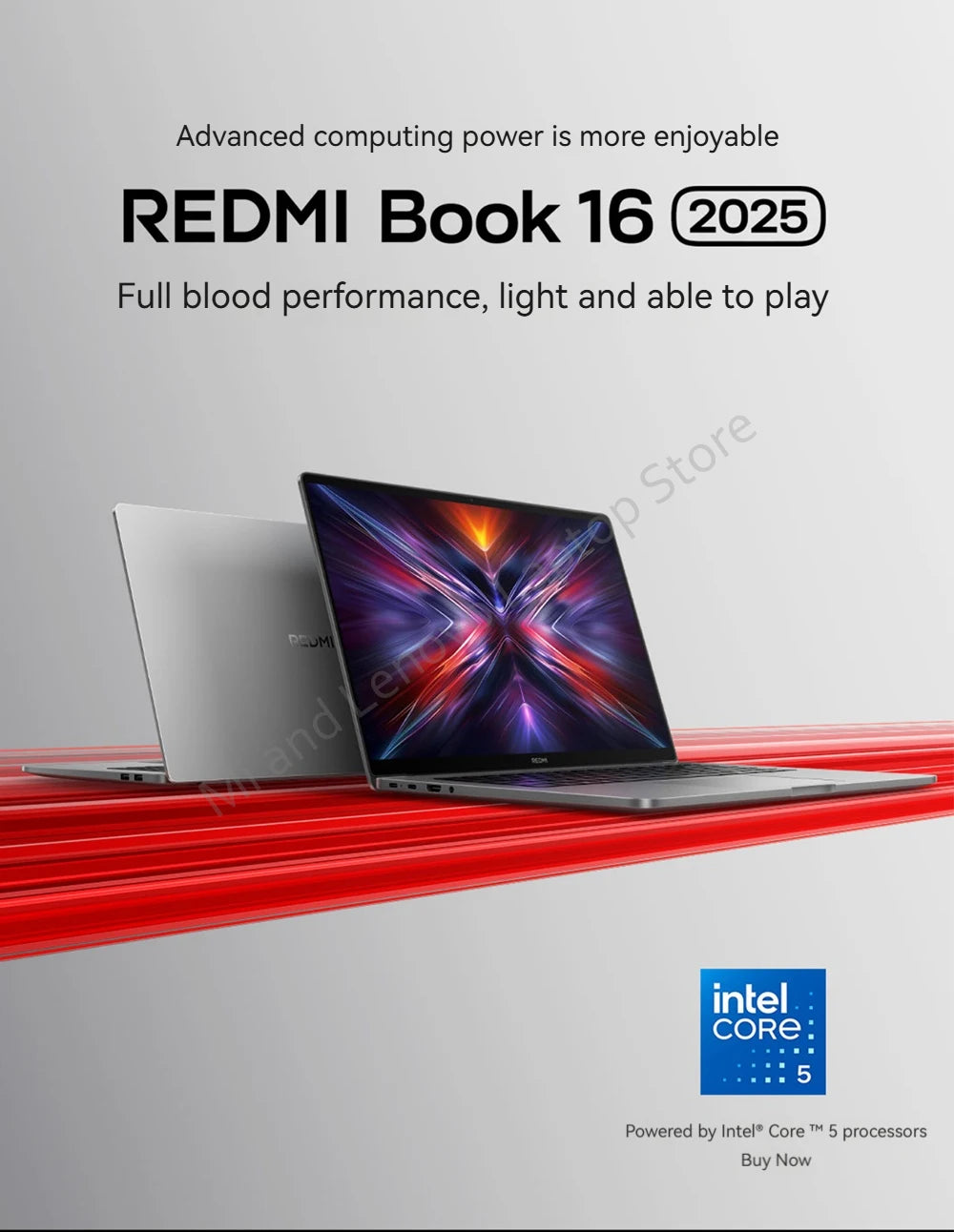 【World Premiere】Xiaomi REDMI Book 16 2025 Core5-220H 16GB/32GB+512GB/1TB 16inch 2.5K 120Hz Screen