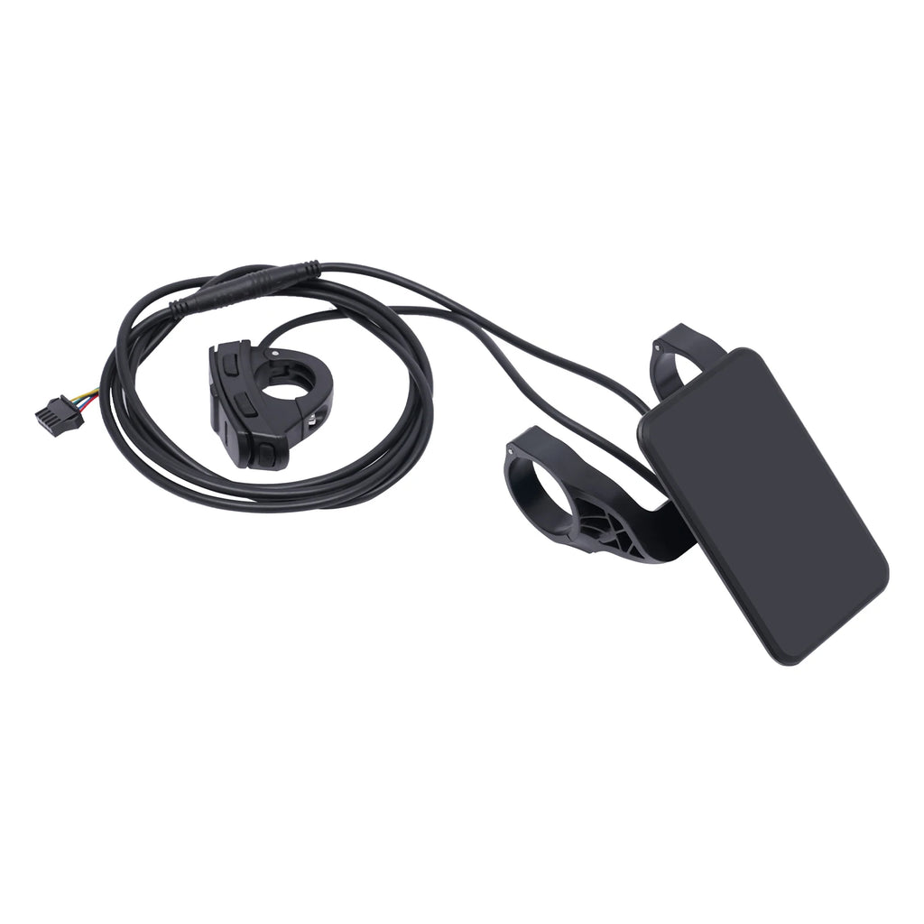36V 500W Electric Bike Conversion Kit with LCD Display PAS Brake Levers Complete E-Bike Kit for 27.5"/700C Front Wheel