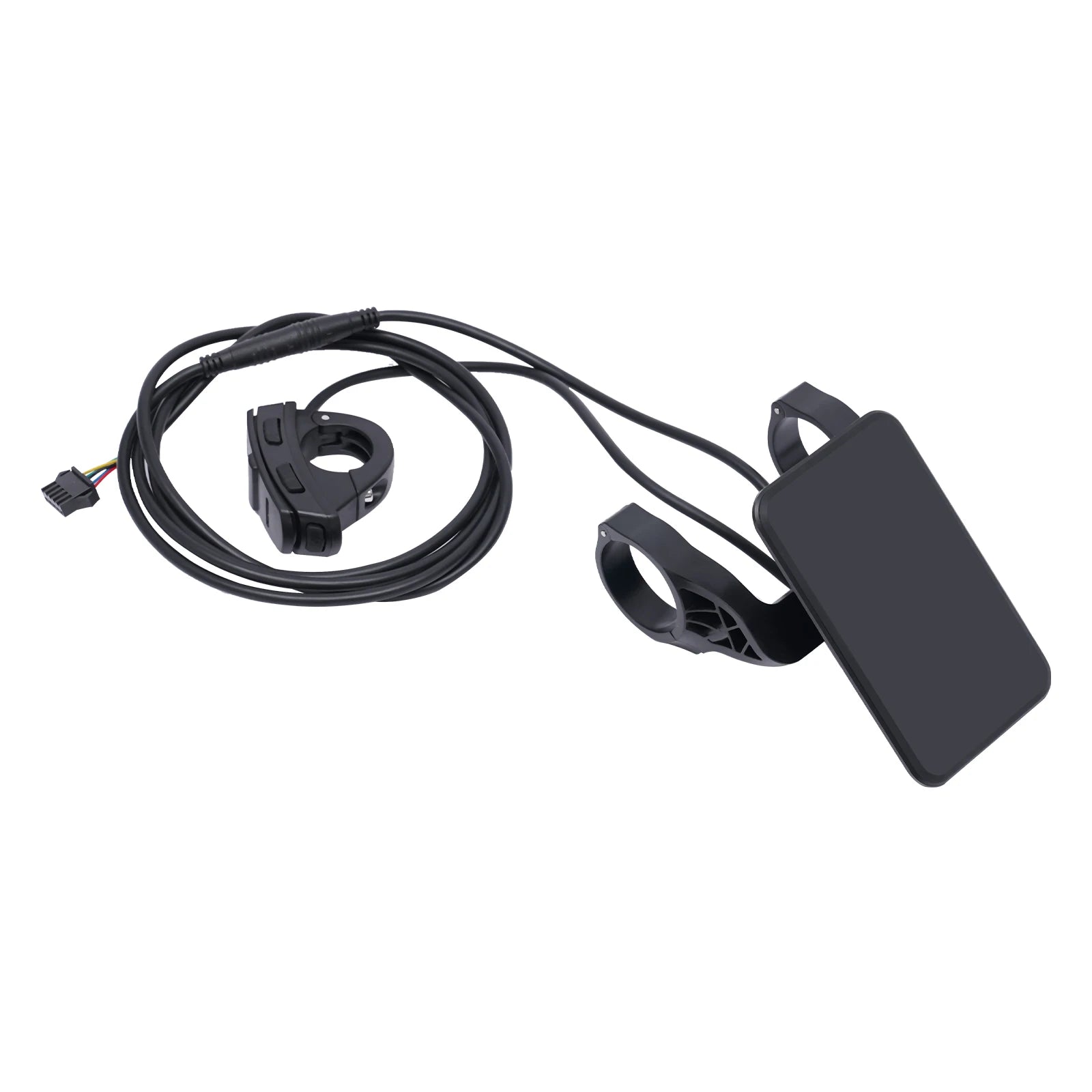 36V 500W Electric Bike Conversion Kit with LCD Display PAS Brake Levers Complete E-Bike Kit for 27.5"/700C Front Wheel
