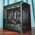 I9 14900K 9800x3D rtx5080 5090 split water-cooled desktop computer host