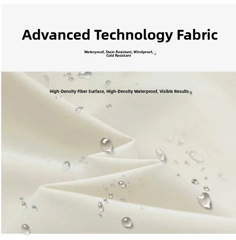 2077 Game Anime Surroundings Casual Men's Autumn Winter Thiened Faionable All-Match Hooded Jaet Waterproof Po...