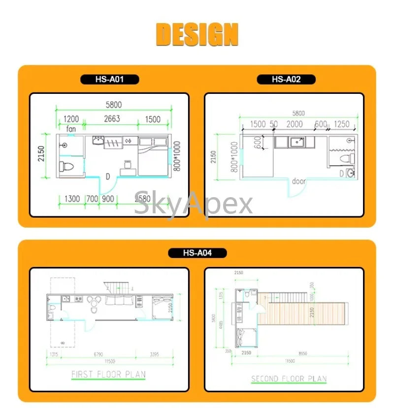 ISO CE Certified Customizable Modular 20ft Smart Apple Cabin Container House with Bathroom Movable Hotel  Use  Windproof  Stable