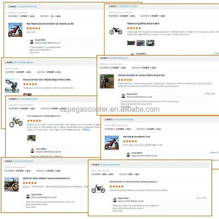 New 2025 Talaria Sting R MX5 6000W 72v 40Ah  Pro Off Road Electric Motorcycle Adults Motos Off-Road Dirt Ebike Other Motorcycles
