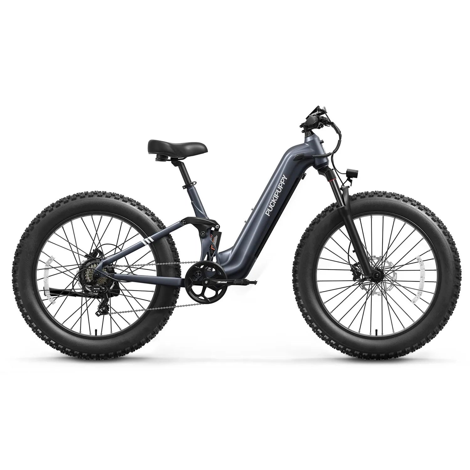 Electric Bike 960W, 48V 20AH Full Suspension Fat Tire Mountain E-Bike 80 Miles