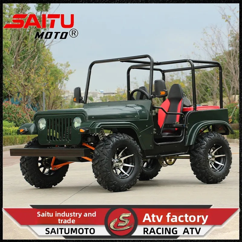 ATV Quad Motocross Go-kart Electric All-terrain Vehicle 3000W High Power Band Climbing Gear
