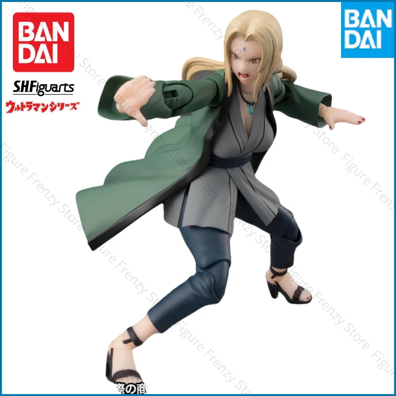 Spot SaleIn Stock Bandai S H Figuarts Original Naruto Tsuna Mol Doll Brand New Boxed Action Figure Anime Merchandise Figurinein