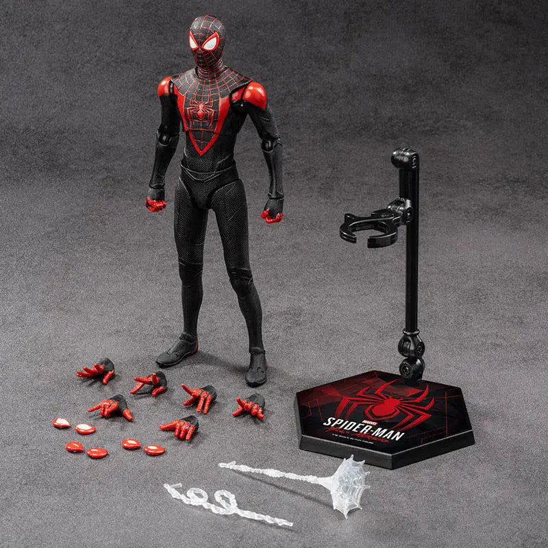 ZD TOY SpiderMan Series PS4 Game Spiderman SpiderMan Anti-OCK suit SpiderMan Velocity suit SpiderMan 2099 suit Miles Morales