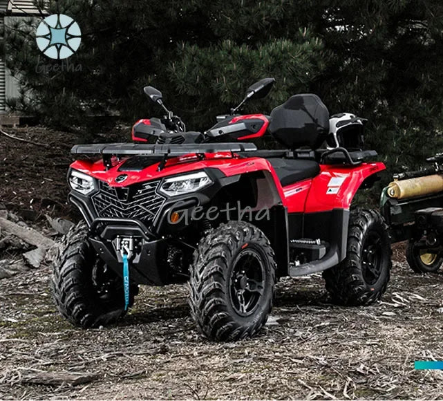 ForFactory Wholesale 4*4 Two-seater Adult All-terrain Off-road Vehicle CFMOTO 520L Four-wheel Motorcycle ATV/UTV