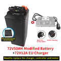 For Surron Battery 60V72V Light Bee X 60V72V Rebulit Battery Large Capacity Direct Replacement Dirtbike SURRON Motorcycles Part