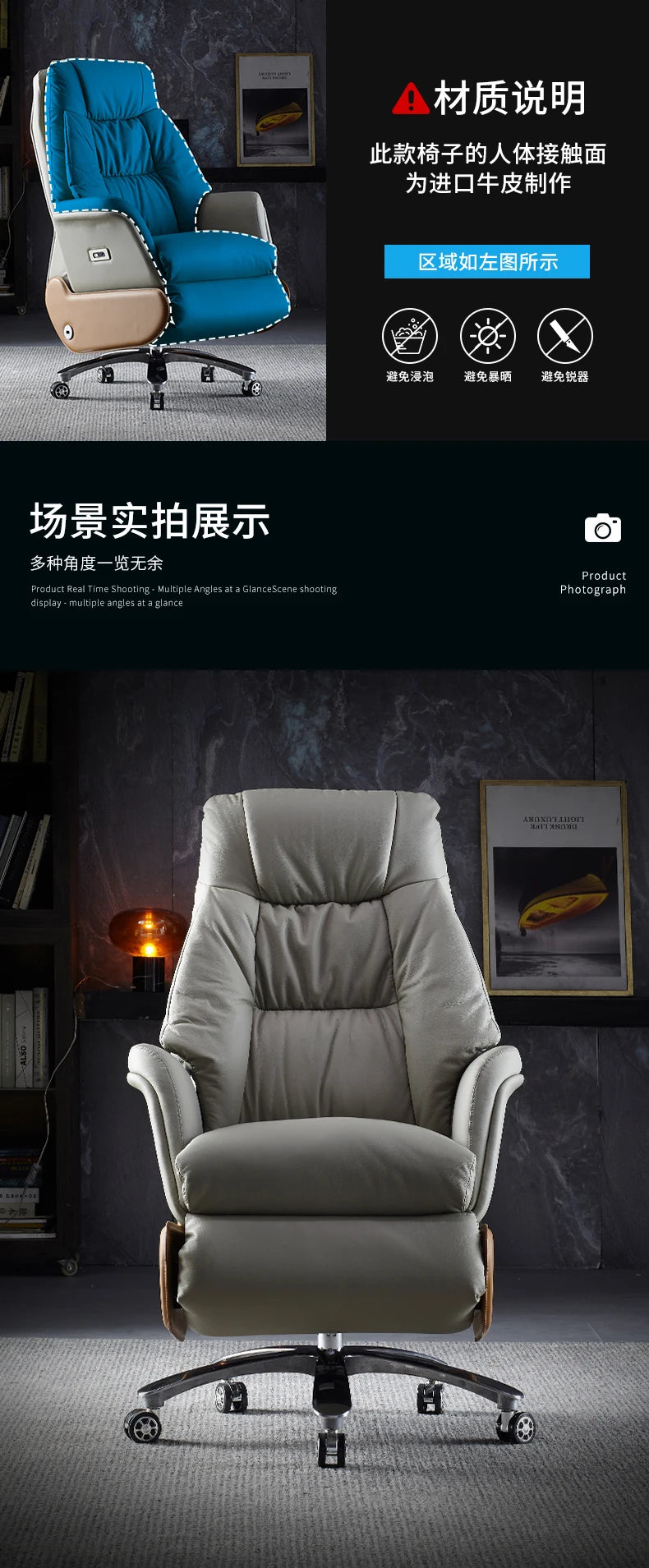 Gaming Chair Meeting Wheels Gamming Rotating Vanity Height Adjustable Room Office Furniture Silla Computer Armchair Recliner