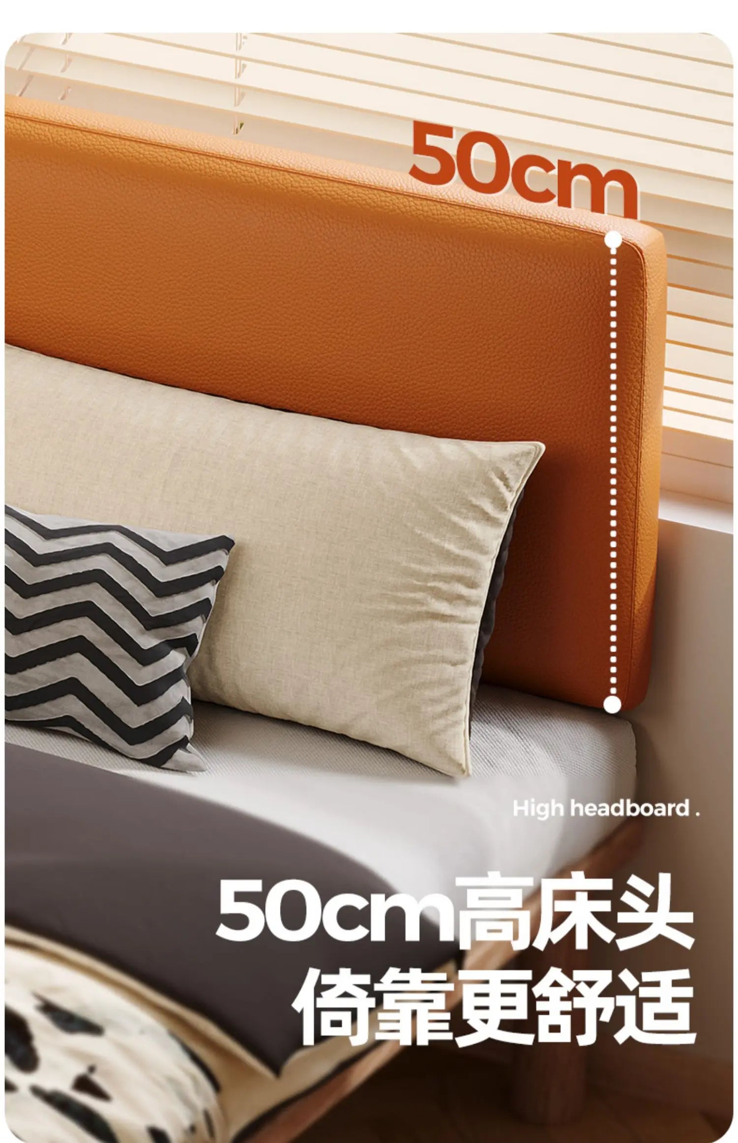 European Modern Bed Frame Double Storage Bedroom Full Size Bed Frame Headboard Nightstands Mobili Per La Casa Home Furniture