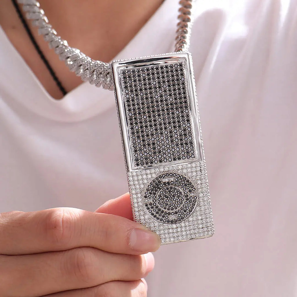 Provence Hip Hop Pendant for Men Moissanite Rapper Custom Jewelry Miami Rock Remote Control Pendant