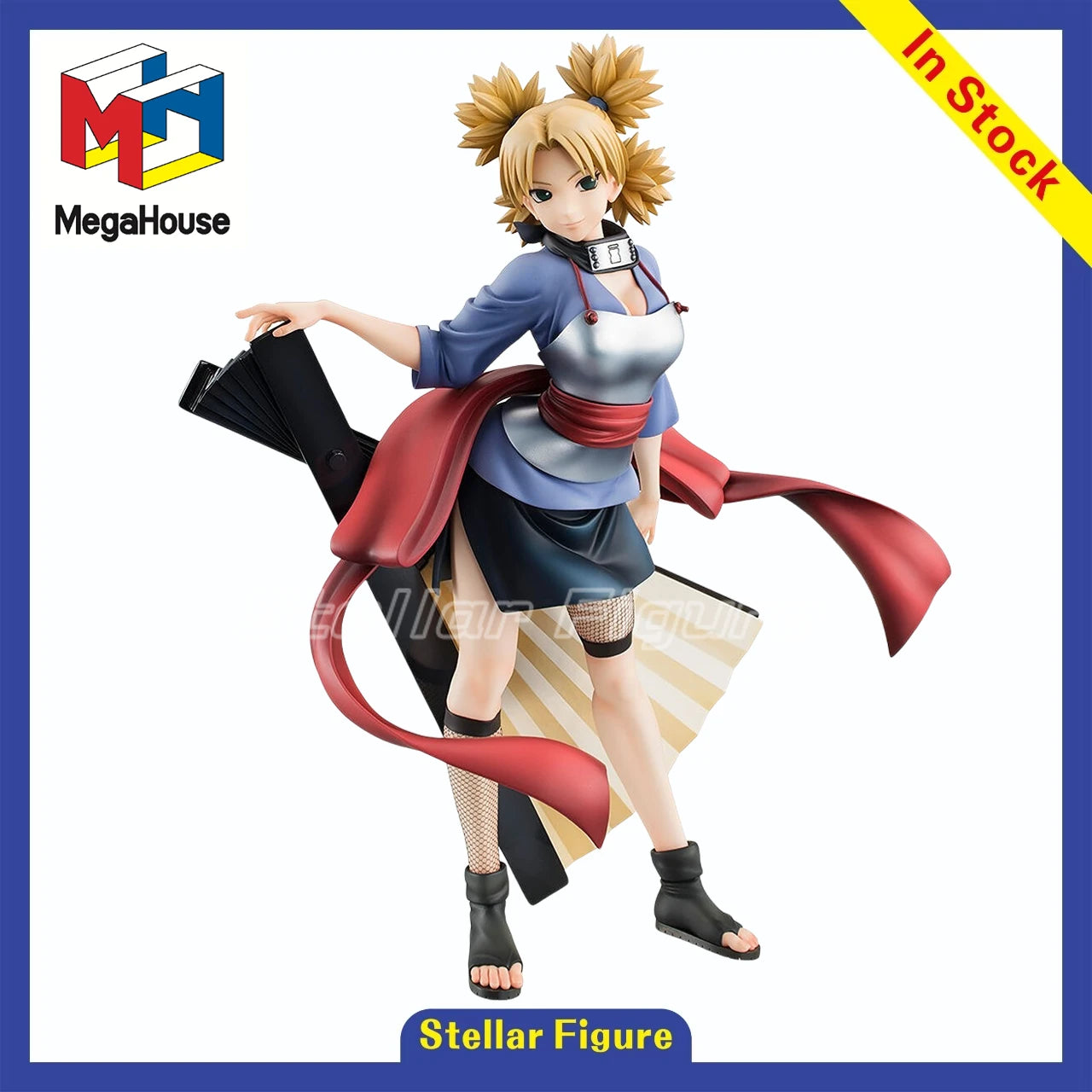 【SF】In Stock MegaHouse GALS Series NARUTO Shippuden Temari Figures Model Collection Gift