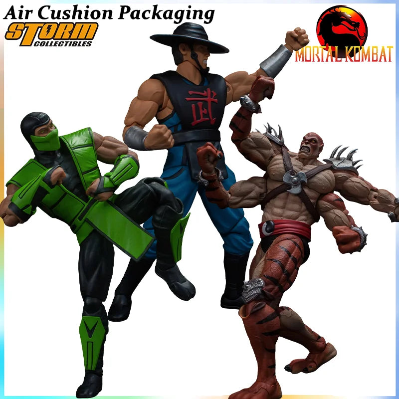 Storm Toys Genuine Mortal Kombat Series Kitaro Kung Lao Reptile Arcade Fighting Game Collection 1/12 Action Figures Model Toys