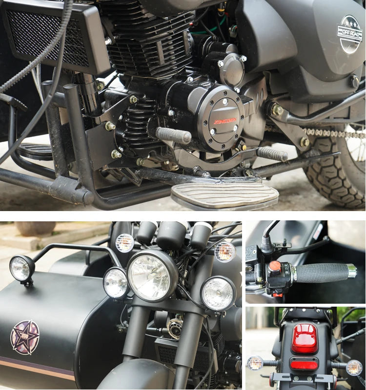 4 stroke 250cc fuel power three-wheel motorcycle for sale