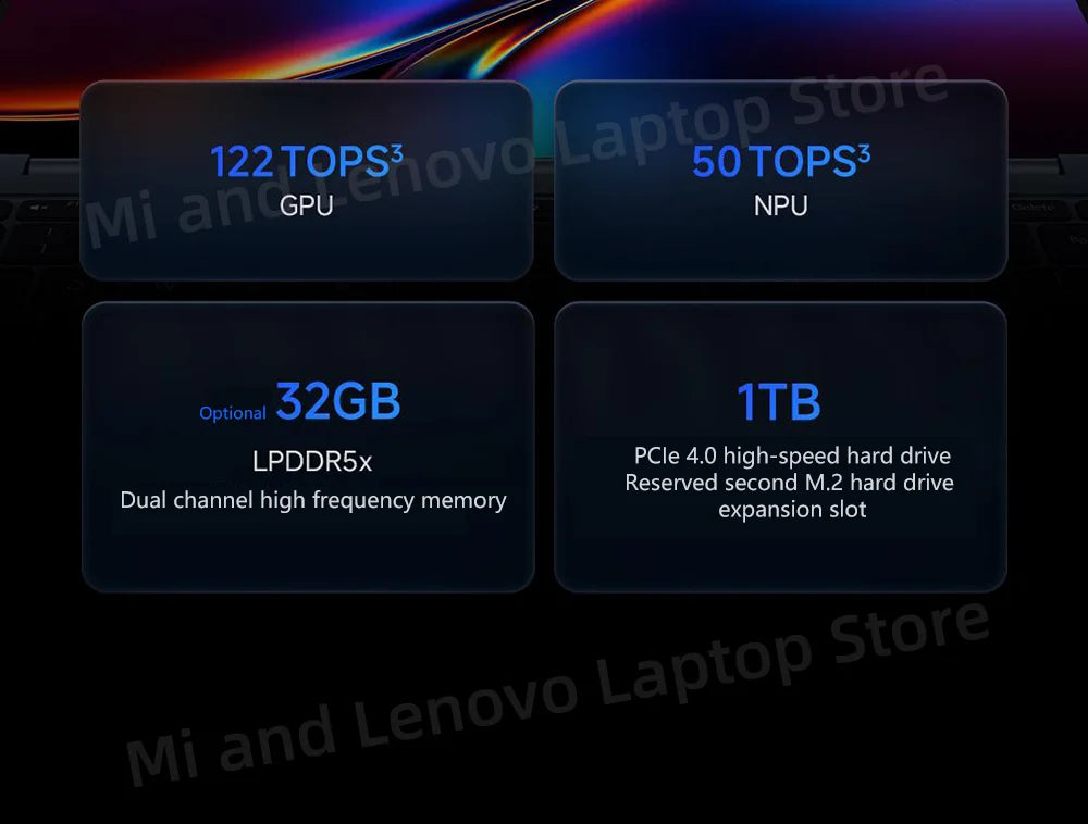 Xiaomi REDMI Book Pro 14 2026 Ultra5-338H/Ultra7-358H 32GB+1TB 14inch 2.8K 120Hz Screen Blue