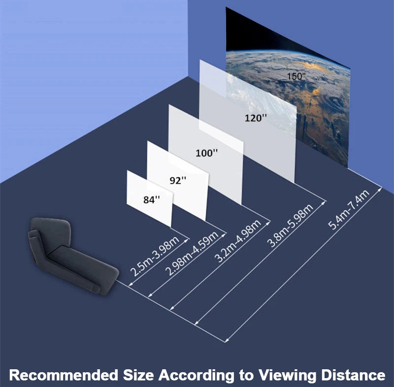 72-120 Inch Motorized Fresnel ALR Floor Rising Projector Screen Ambient Light Rejecting for Normal Throw Projector 3D 8K Image