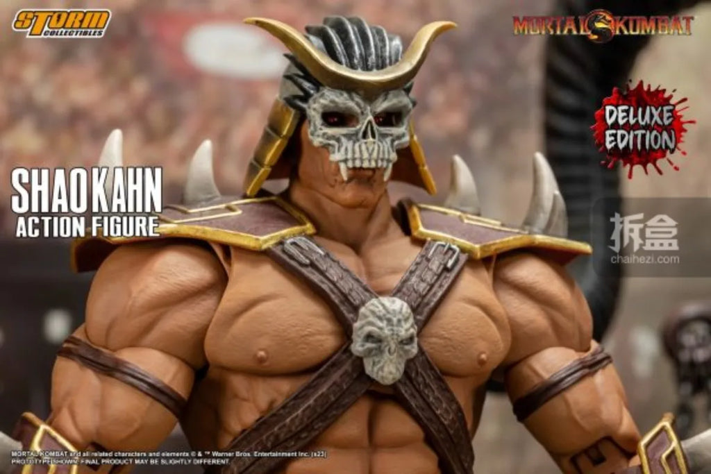 Storm Toys Genuine Mortal Kombat Series Sheeva Shao Kahn Fighting Game Collection Standard Version 1/12 Action Figures Model Toy