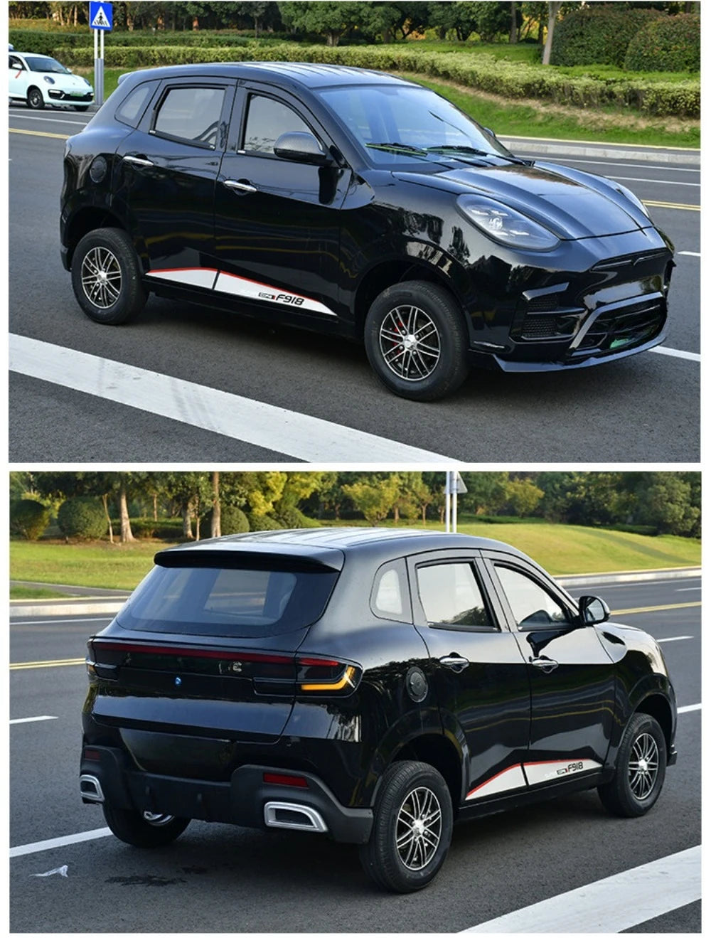 Electric four-wheeler old man Le, home transportation, new energy women's adult pick-up and delivery of oil and electricity