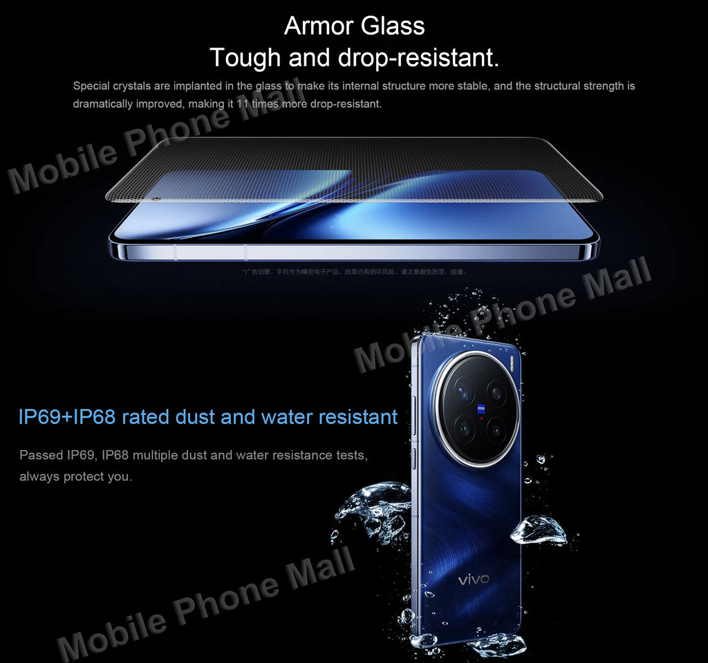 New Original Vivo X200 Pro 5G Mobile Phone 6.78 Inches 120Hz Screen Dimensity 9400 Camera 200MP Battery 6000mAh Smartphone