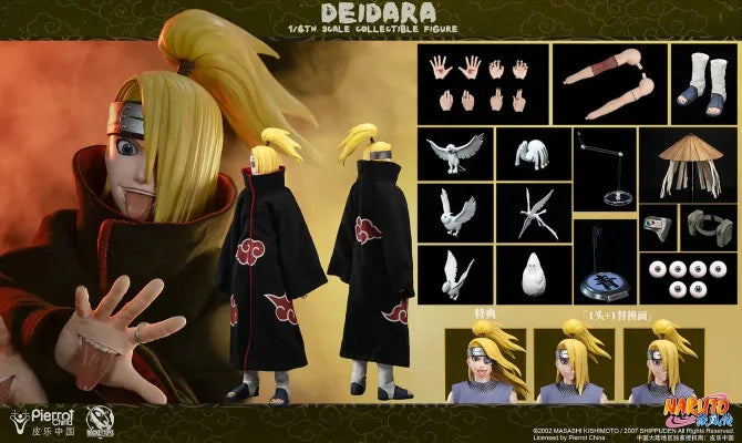 ROC Genuine Naruto: Shippuden‌ Series Itachi  Kakashi Madara Hinata Kisame Deidara Tsunade Sasori Action Figures Model Toys