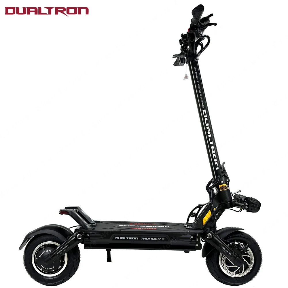 Dulatron Thunder III 72V 40Ah Battery 2*2500W Motor Peak Power 11000W NUTT 4-Piston Brake Dualtron Electric Scooter