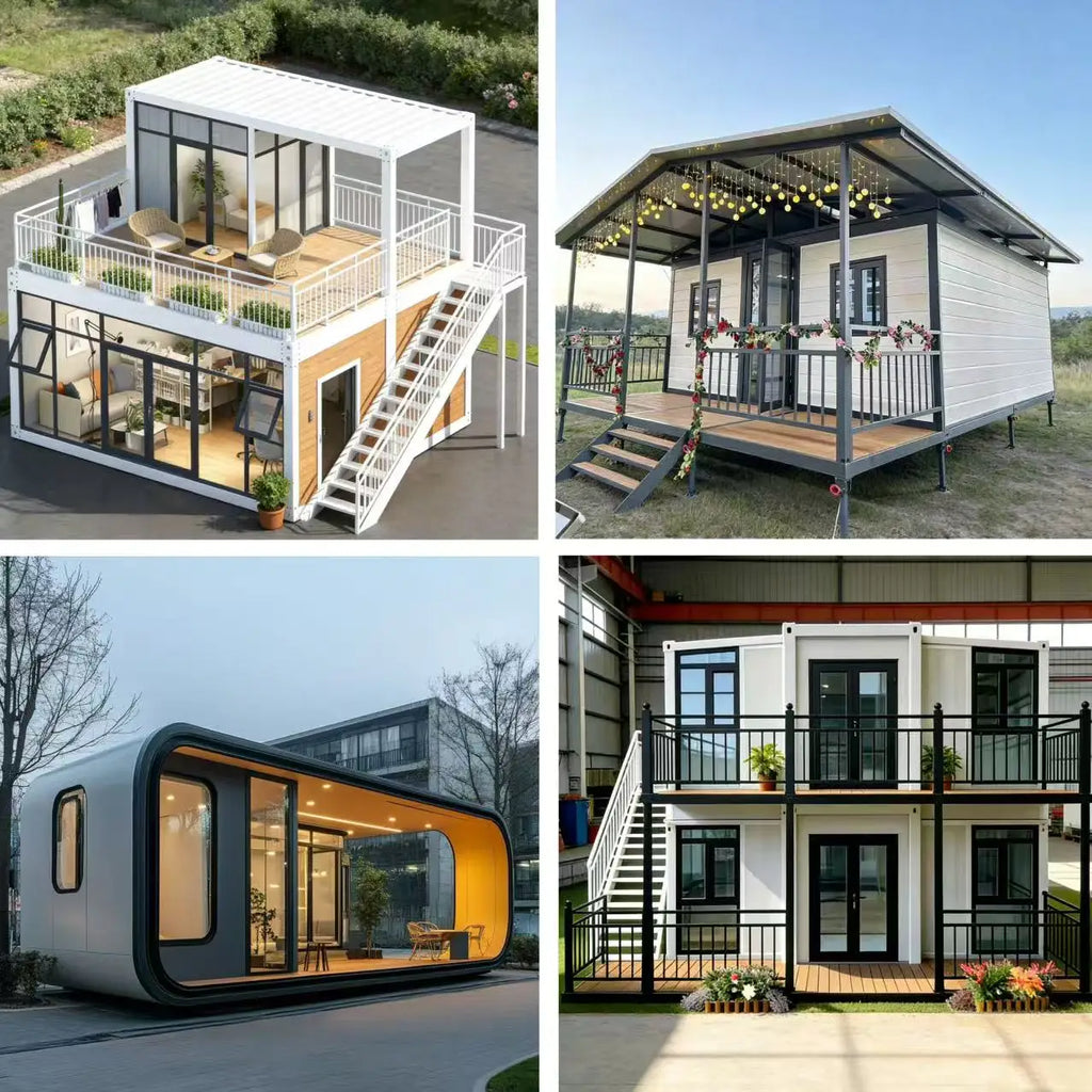 Multi-size folding container house, expandable modular house, multi-purpose, fully equipped