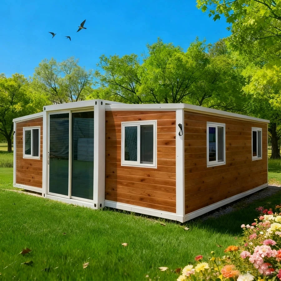 Wholesale China 20 FT 40 ft Movable Foldable House Prefab Collapsible Container Modular Homes Expandable Folding Container House
