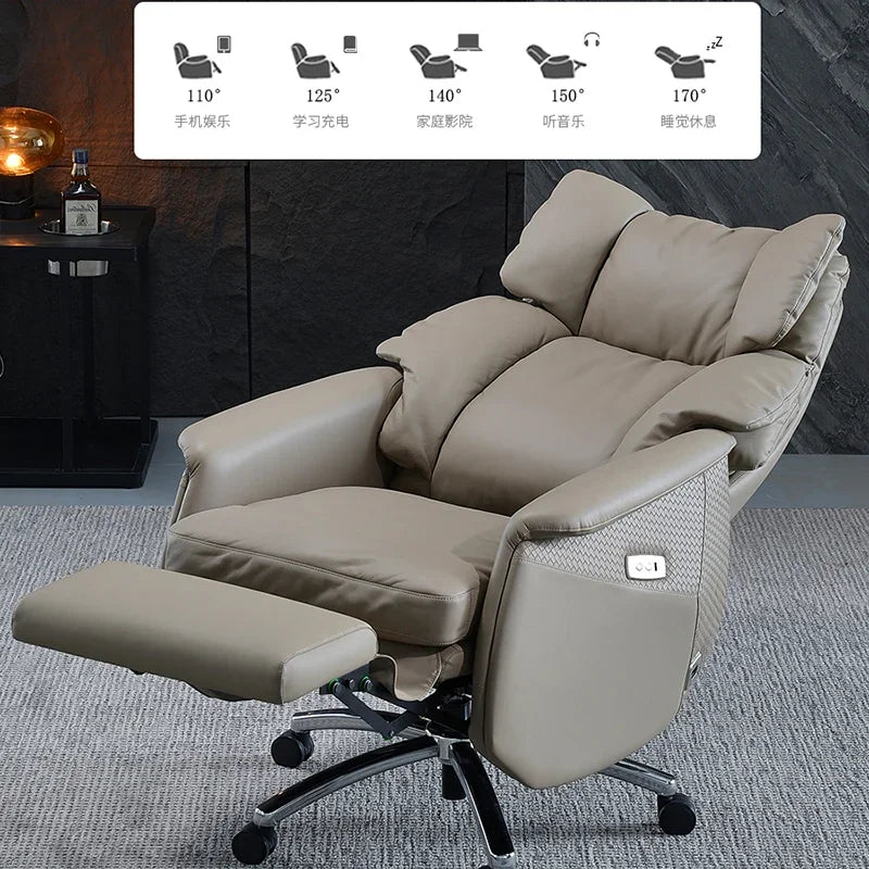 Computer Chair Office Desk Footrest Furniture Luxury Advanced Gamer Chairs For Living Room Lazy Rotating Gamming Gaming Backrest