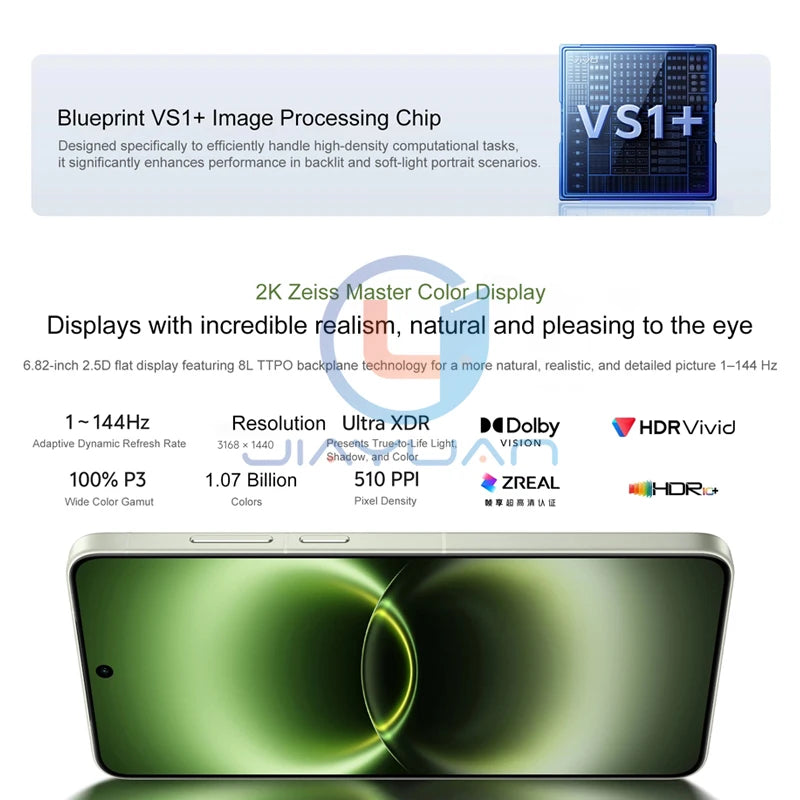 Original Vivo X300 Ultra 5G Cell Phone ZEISS Camera Snapdragon 8 Elite Gen5 6600mAh 100W Fast Charging IP68 Unlocked Smartphone