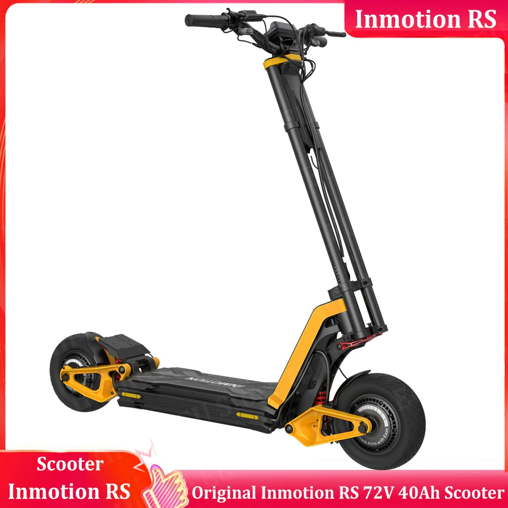 Original Inmotion RS 72V 40Ah 2*2000W Dual Motor Peak Power 2*4200W Top speed 100km/h 11inch Tire for Inmotion RS Scooter