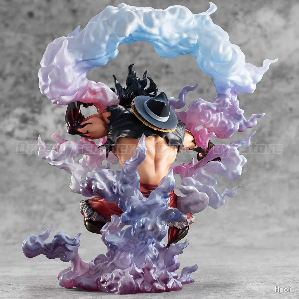 【In Stock】Original MegaHouse POP SA-MAXIMUM ONE PIECE Monkey D. Luffy Snakeman Figure Toy Model Collection