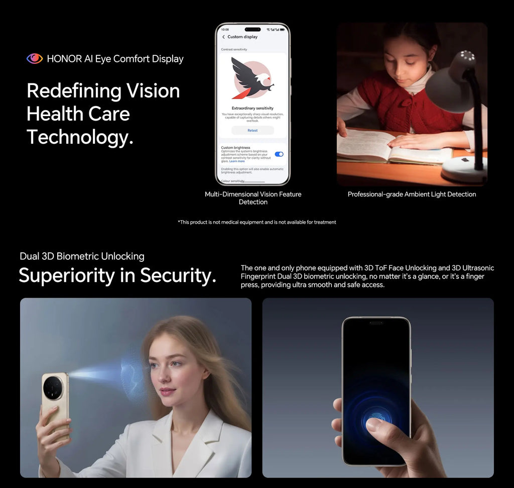 Global Version HONOR Magic8 Pro 5G AI Magic 8 Pro Smartphone Snapdragon 8 Elite Gen 5 6.71'' OLED Screen 7100mAh Battery 100W