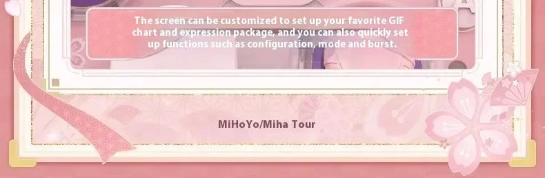 Genshin Impact Yae Miko Controller Handle Gamepads APEX4 Wireless Wired Pink Gaming Controller Handle For PC Gamer Girl Gift