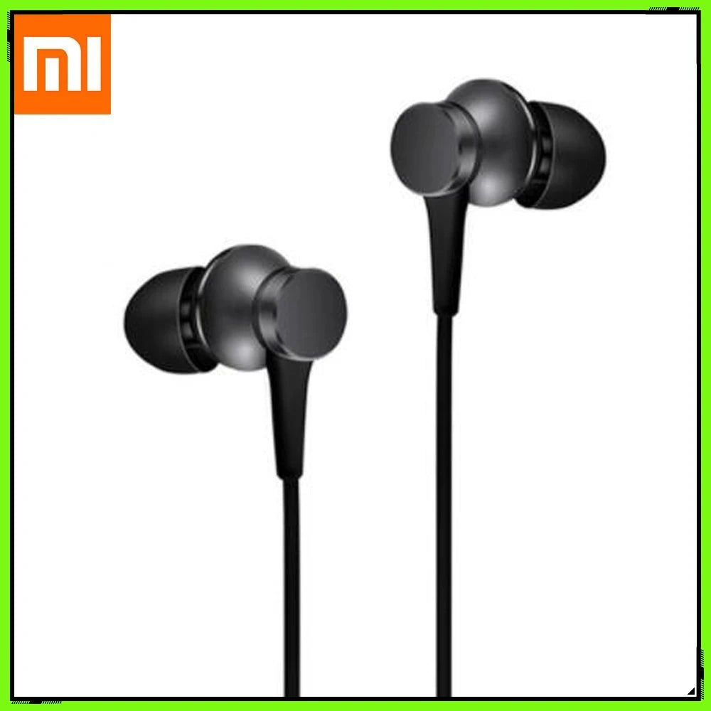 Xiaomi Earphone 3.5mm In-Ear Metal Wired Call Earphones Gaming Computer Headset With Mic Headphones for Xiaomi Samsung Phones