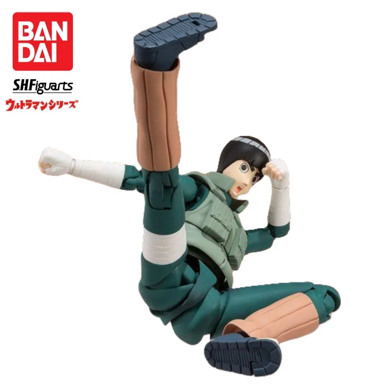 Bandai S H Figuarts Original Naruto Rock Lee Mol Doll Brand New Boxed Action Figure Anime Merchandise Figurine