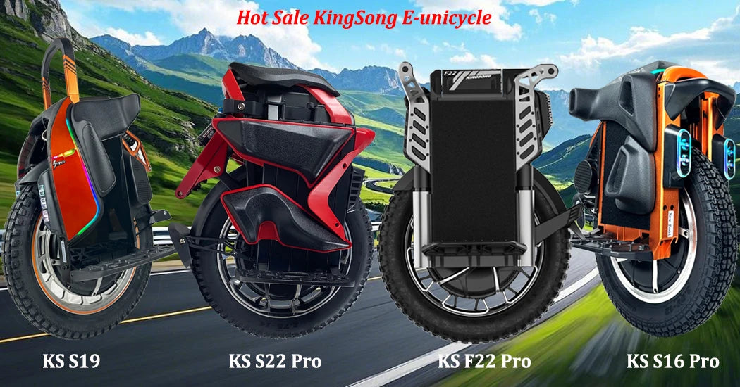 Newest Original KingSong F18 151.2V 2664Wh Electric Euicycle 100mm Traval Suspension 5000W Motor Power KS F18 Electric wheel