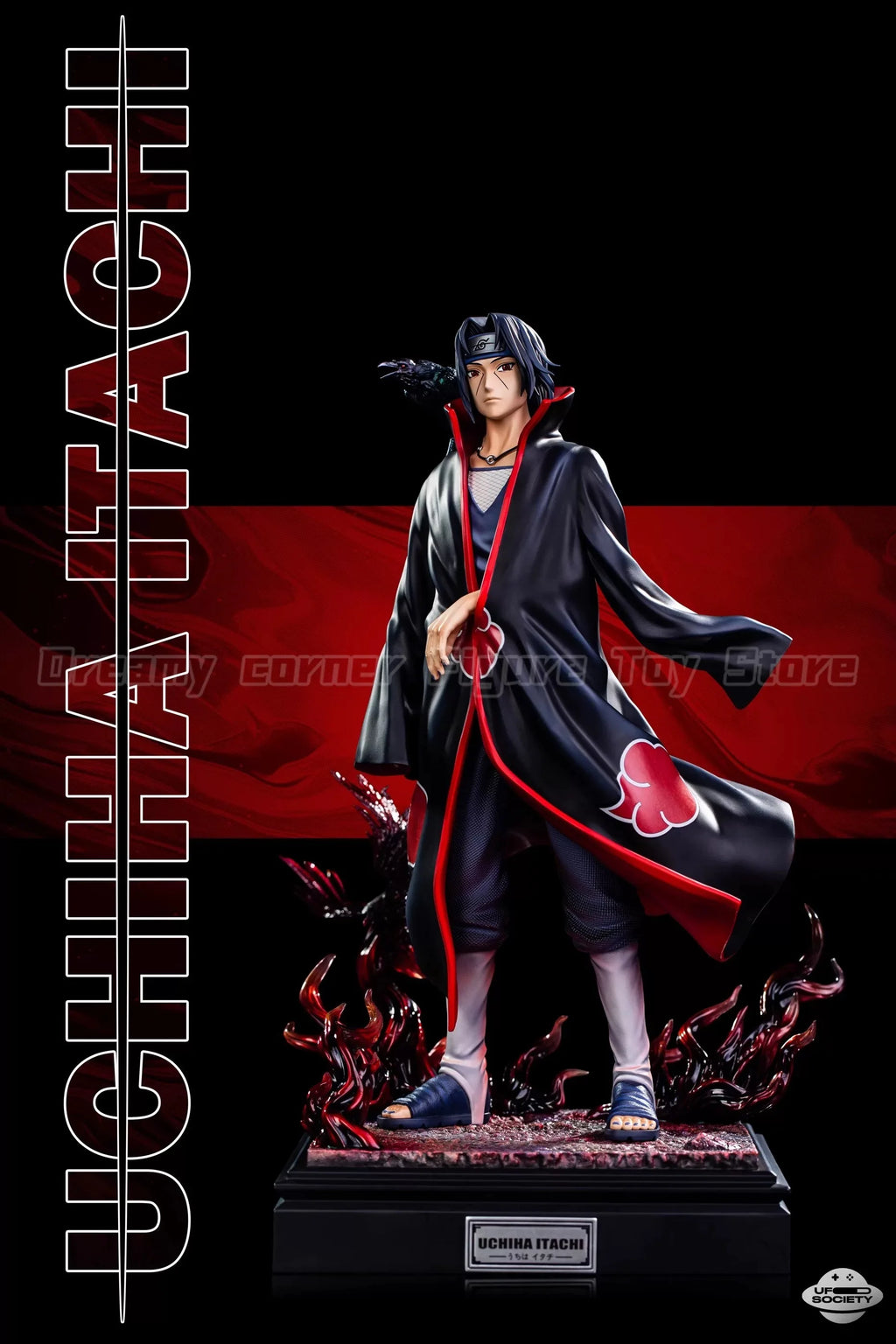 【In Stock】Original Ufo Society NARUTO Uchiha Itachi 1/6 Scale Figure Collection Toy Model