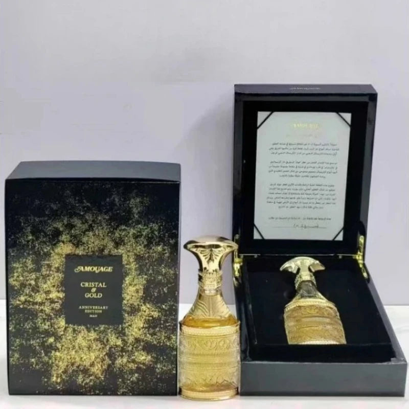 AMOUAGE 50ml Luxury Unisex Eau De Parfum Long Lasting Elegant Radiant Sensual Fragrance with Rich Amber Floral Warm Creamy Aura