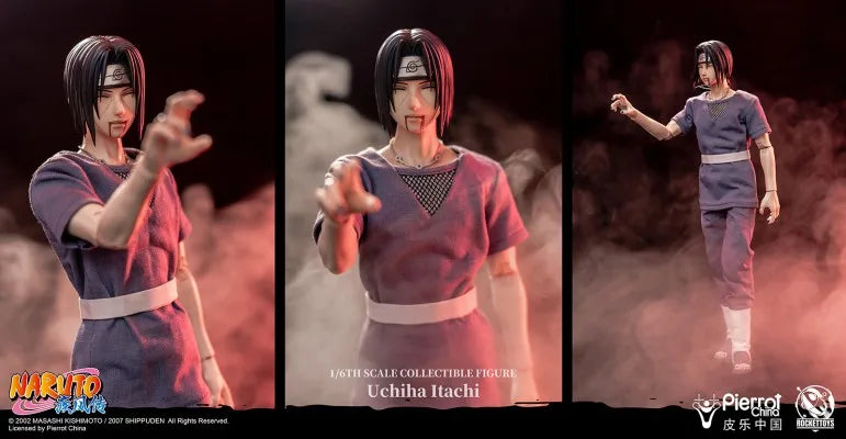 ROC Genuine Naruto: Shippuden‌ Series Itachi  Kakashi Madara Hinata Kisame Deidara Tsunade Sasori Action Figures Model Toys