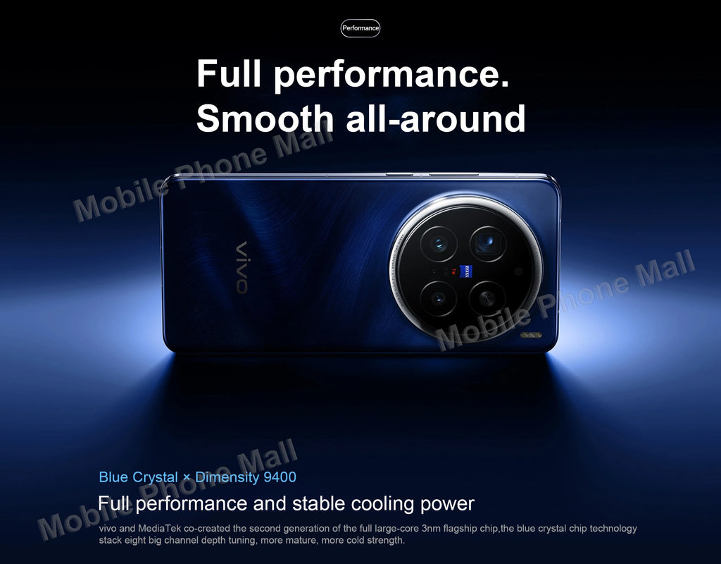 New Original Vivo X200 Pro 5G Mobile Phone 6.78 Inches 120Hz Screen Dimensity 9400 Camera 200MP Battery 6000mAh Smartphone