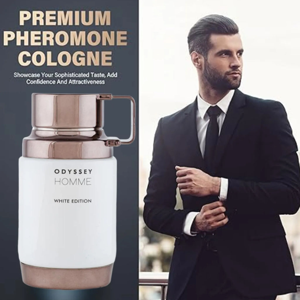 Armaf Odyssey Homme Sky for Men Eau de Parfum Spray, 3.4 Ounce formaldehyde free, EDP， Liquid perfume, lasting flower fragran