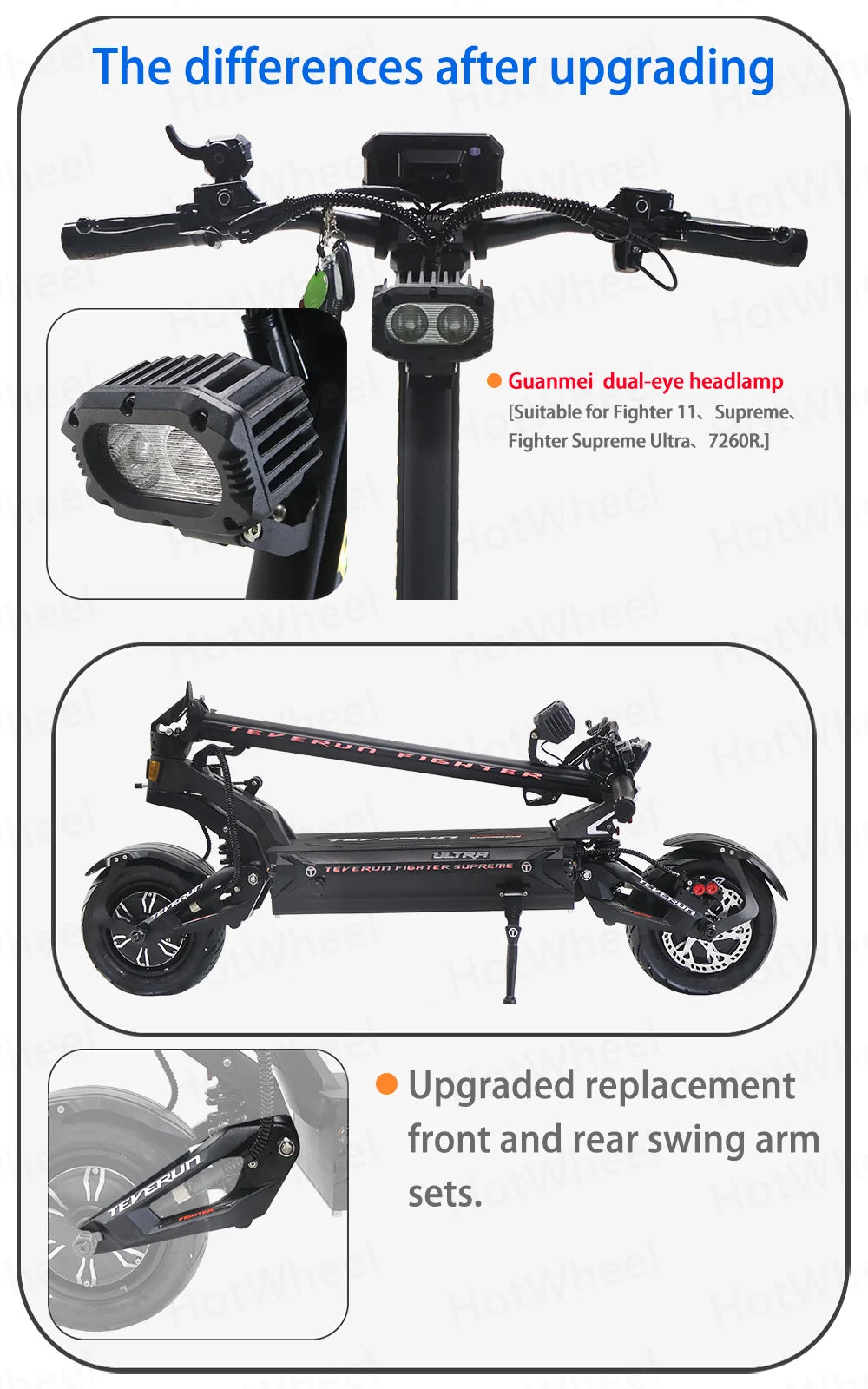 TEVERUN For Supreme Ultra V4 4000W 2000W*2 Dual Motor 72V 60Ah Battery 11inch Tire 4inch Display PKE Four-Piston Brake System