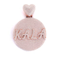 Provence Fashion Miami Rock Custom Pendant S925 Hip Hop Pendant for Men Moissanite Round Shape Pendants
