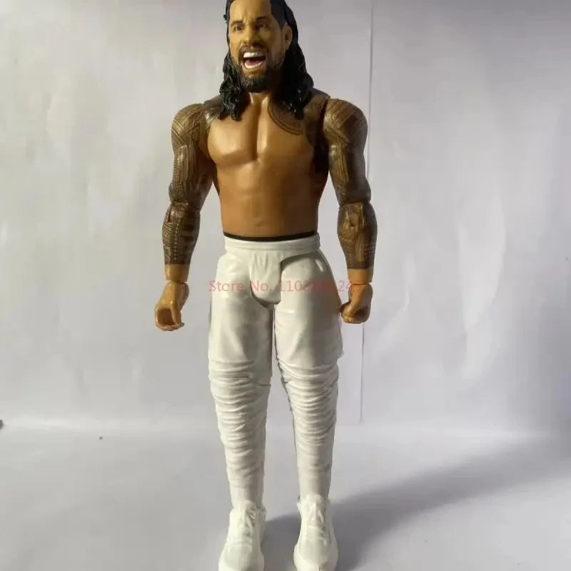 2024 New Hot WWE Figure 16cm Pvc Statue Jimmy Jey Uso The Usso Brothers Fighting Challenge Arena Worlds Wrestling Gladiator Toys