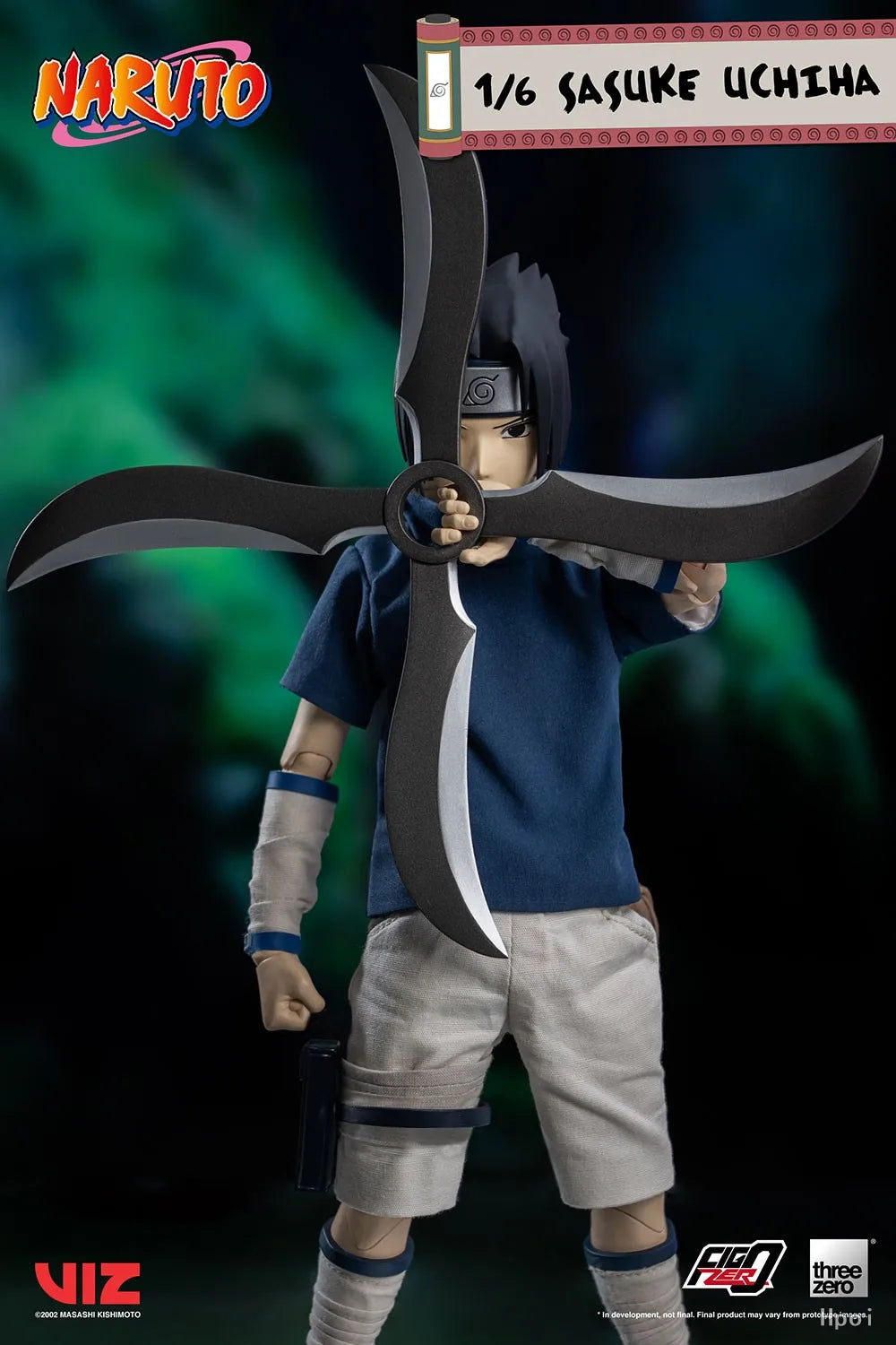 Threezero Genuine FigZero Series Naruto Uzumaki Kakashi Hatake Uchiha Sasuke Japanese Anime 1/6 Scale Action Figures Model Toys