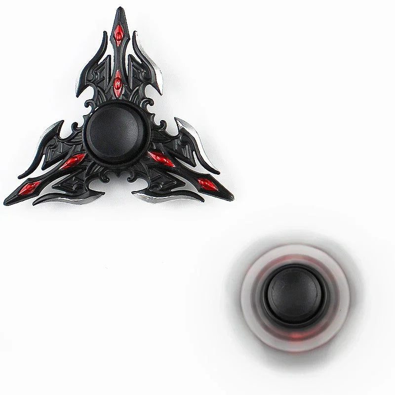 Anime Product Zhaoyun Zinc Alloy Fidget Spinner Arms Metal Hand Spinner Adult Office Desk Toys Fingertip Gyro Christmas Gift